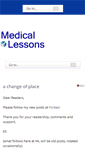 Mobile Screenshot of medicallessons.net
